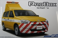 1/24　トヨタ NCP160V プロボックス '14 道路パトロールカー　　「ザ・モデルカー No.SP」